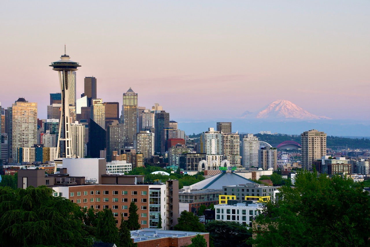 Seattle Skyline at Dusk